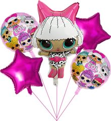 Product image of Falcon ფოლგირებული ბუშტების ნაკრები LOLI 5ც