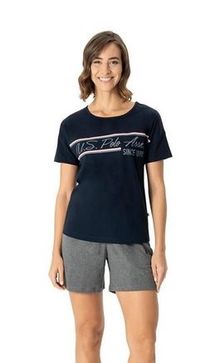 Product image of U.S. Polo Assn. 16985 ქალის ორეული შორტით (ლურჯი)