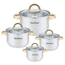 Product image of HausRoland HR124-1 ქვაბების ნაკრები 4ც