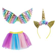 Product image of Toi-Toys მარტორქის კოსტიუმი ფერადი ფრთებით
