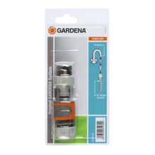 Product image of Gardena ონკანის გადამყვანის კომპლექტი Rapid Connector Set 13-15 მმ (1/2"-5/8")