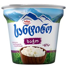Product image of სანტინო ხაჭო 6% 180გრ