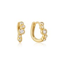 Product image of Earring / E075-17G ოქროსფერი ქალის საყურე 925 სინჯის ვერცხლი