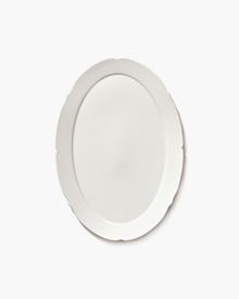 Product image of SERAX თეთრი სერვირების თეფში 30x21x1.5სმ