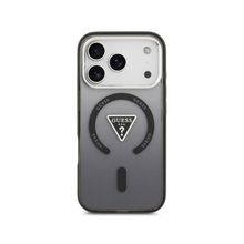 Product image of Guess HC Magsafe Iml Gradient Triangle Logo Iphone 17 Pro Max GUHMP17XHGTMLCGK Black მობილური ტელეფონის ქეისი