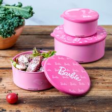 Product image of საკვების კონტეინერი/Barbie Collection Food Storage Containers (3 pcs)