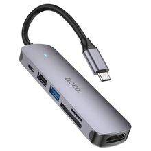 Product image of hoco HB28 USB-C მრავალფუნქციური ადაპტერი