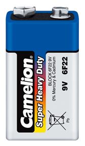 Product image of ელემენტი Camelion Super Heavy Duty 6LR61 9V მარილოვანი 1 ც