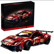 Product image of MOULD KING Ferrari 488 GTE “AF Corse #51” ასაწყობი ფერარი