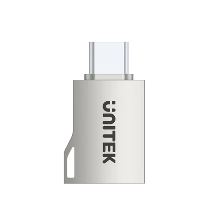 unitek-a1025gni-usb-c-male-to-usb-a-female-silver-adapteri-photo-2