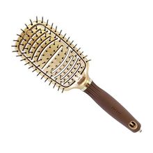 Product image of Olivia Garden Expert Care Flex Nylon Bristles Gold&Brown სავარცხელი