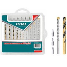 Product image of TOTAL TACSD3165 ბურღის პირი და თავაკების ნაკრები 16ც