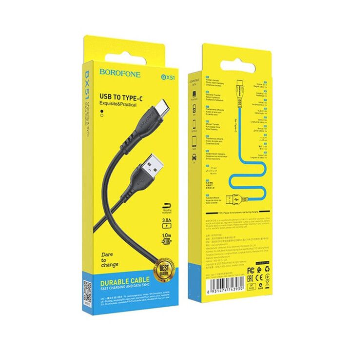 borofone-bx51-usb-android-type-c-kabeli-shavi