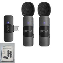 Product image of Boya BY-V2 Ultracompact 2.4GHz Wireless Microphone System / black