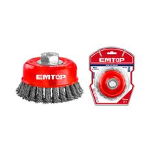 Product image of ჯაგრისი (უხეში) კუთხსახეხისთვის 75მმ Emtop-EWCB20755