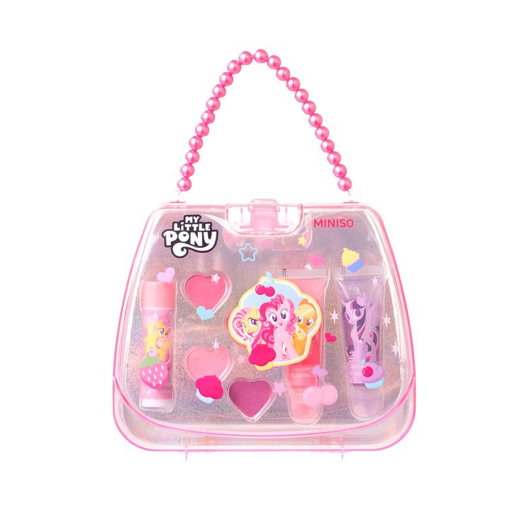 miniso-mylittleponycollection-makeup-set-in-medium-handbag-sabavshvo-kosmetikis-nakrebi