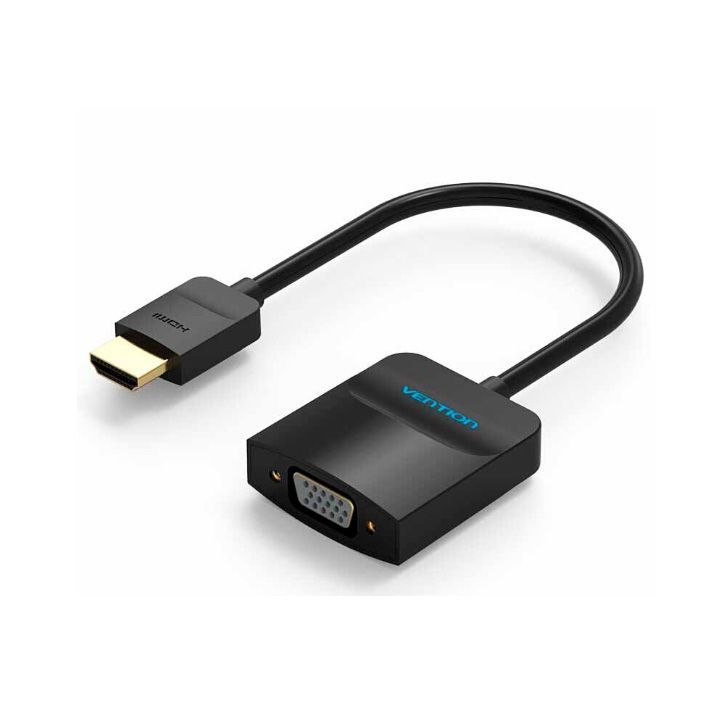vention-42161-hdmi-to-vga-converter-with-female-micro-usb-and-audio-port-015m-black