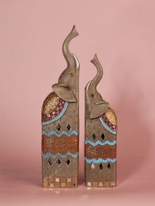 Product image of სპილოების ორცალიანი ნაკრები 6*5*24სმ/6*5*22სმ