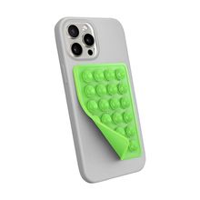 Product image of მობილურზე მისაკრავი წებოვანი სილიკონი სალათისფერი