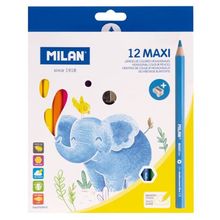 Product image of MILAN MAXI ფერადი ფანქრები + სათლელი