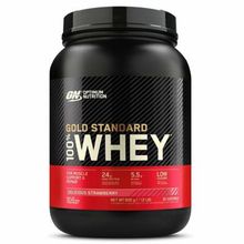 Product image of Optimum Nutrition Gold Standard 100% Whey Delicious Strawberry 900გ  პროტეინი