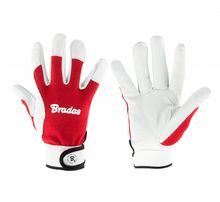Product image of ხელთათმანი დამცავი, ტყავის Bradas Whitebird RWWBF10 10