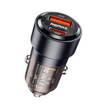 Product image of REMAX Walking Series Fast Car Charger RCC360 Black მანქანის დამტენი