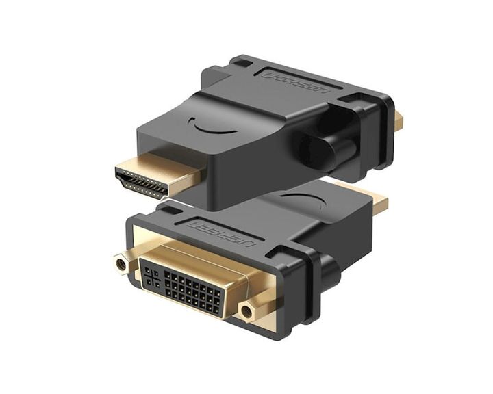 ადაპტერი UGREEN 20123 HDMI to DVI Adapter Black Extra.ge 515642
