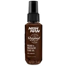 Product image of Nishman Beard and Moustache Care Oil წვერის ზეთი 75მლ