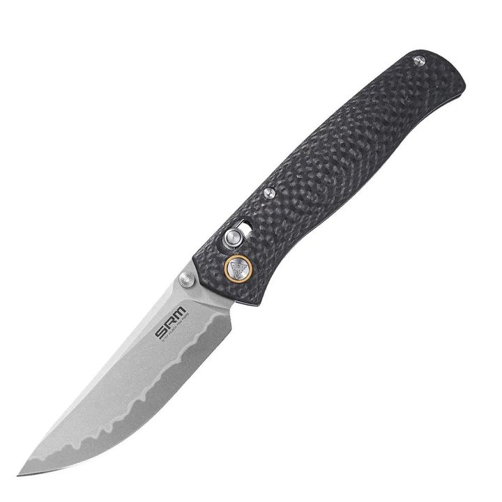 srm-medal-255l-cb2-laminated-140cr-steel-blade-carbon-fiber-handle-k130x-dana