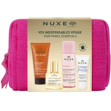 Product image of NUXE სამოგზაურო ნაკრები RDM სახე/ტანის გელი დასაბანი 30მლ + HP ზეთი 10მლ + VROSE სახის მიც.წყალი 50მლ + CF დამატ. 15მლ