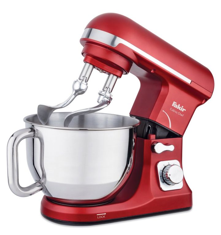fakir-culina-chef-stand-mixer-rouge-1000w-statsionaluri-miqseri-photo-2