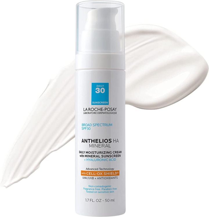 LAROCHEPOSAY ANTHELIOS MINERAL SPF MOISTURIZER WITH HYALURONIC ACID