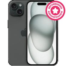 Product image of Apple iPhone 15 256 GB Black (შეფასება C)