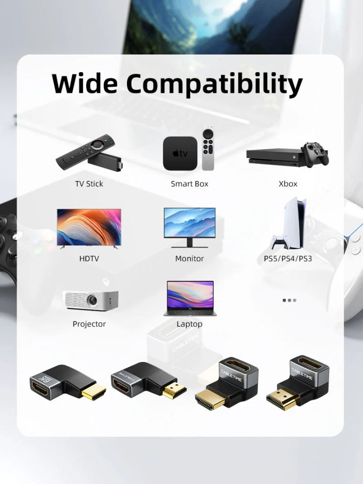 cabletime-ct-hmf8k-agd-8k-hdmi-adapter-270-angel-male-to-female-hdmi-adapteri-photo-2