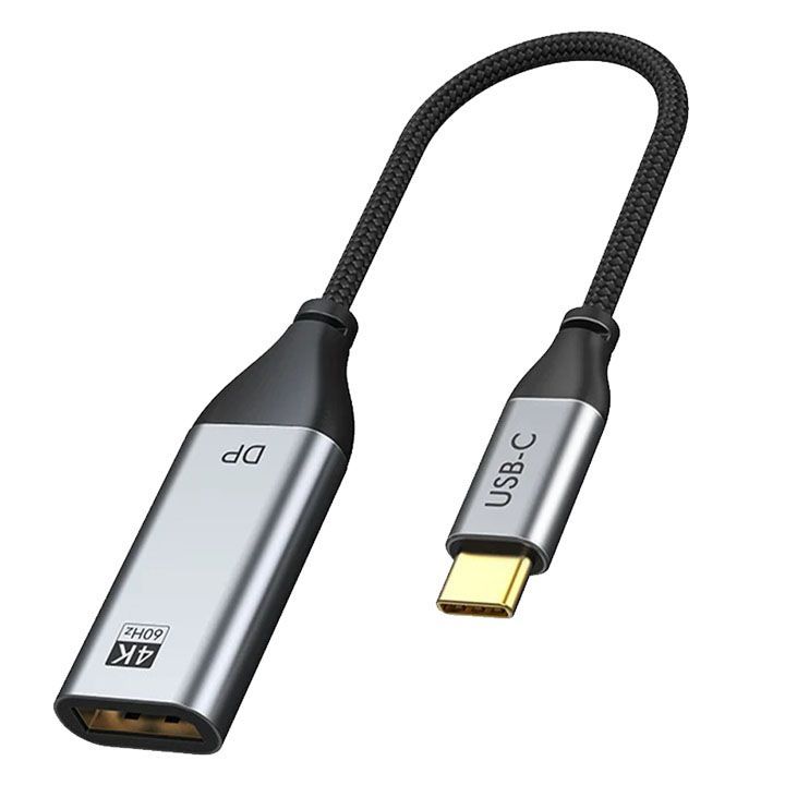 cabletime-ct-c160-pu31-cmdp1-s015usb-type-c-to-displayport-cable-4k60hz