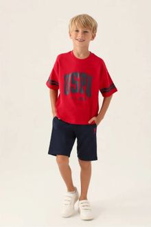 Product image of US POLO ASSN US1709 V4 ბიჭის ორეული შორტით