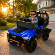Product image of საბავშვო ელექტრო მანქანა AUDI GM-502-BLU (2 ძრავა, 12V)