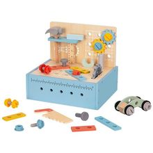 Product image of Tooky Toy სამუშაო მაგიდა – ხის როლური სათამაშო კომპლექტი