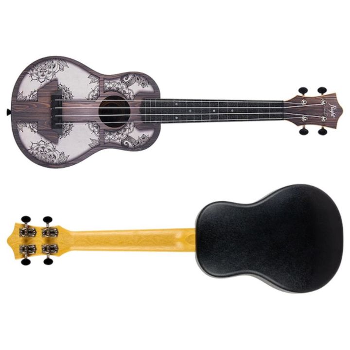 flight-tuc40-mw-mandala-travel-concert-ukulele-basswood-ukulele-photo-2