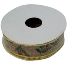 Product image of საშობაო შესაფუთი ლენტი - წიწვები