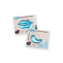 Product image of Freeza All-Natural Hyaluronic Acid & Collagen თვალის და ტუჩის ნიღაბი - Turquoise, 1 წყვილი