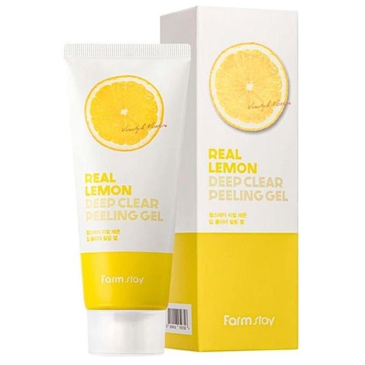 farm-stay-real-lemon-deep-clear-peeling-gel-sakhis-pilingi-qvela-tipis-kanistvis-100ml-photo-2