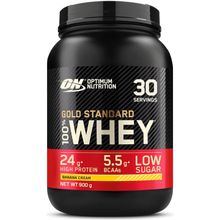 Product image of Optimum Nutrition Gold Standard 100% Whey Banana Cream 900გ  პროტეინი