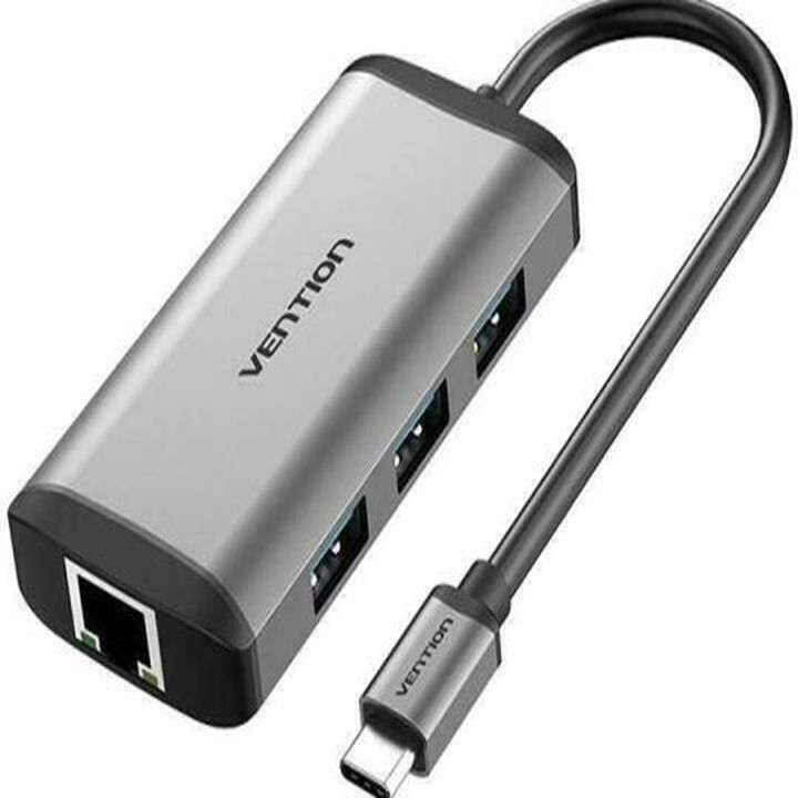 vention-tffhb-multi-function-usb-c-to-hdmi-usb303rj45pd-docking-station-015m-gray-mirrored-surface-type-usb-habi