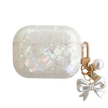 Product image of WHITE GLITTER CASE FOR AIRPODS PRO 2