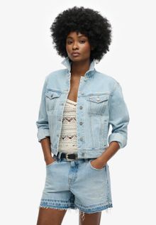 Product image of superdry ქალის ქურთუკი Embellished denim jacket