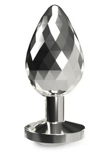 Product image of Anal Play Disco Diamond Plug gვერცხლისფერი დიდი