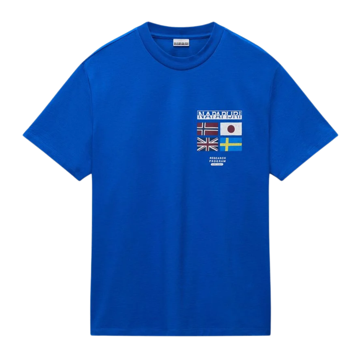 napapijri-t-shirt-in-blue-with-flags-m-zoma-katsis-maisuri