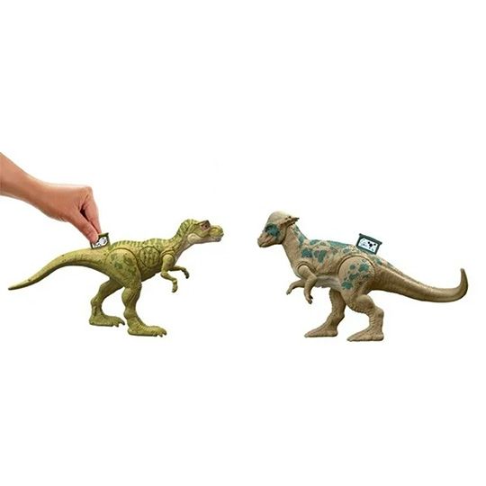 mattel-jurassic-world-t-rex-vs-pachycephalosaurus-satamasho-figura-photo-3